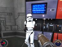 une photo d'Ã©cran de Star Wars - Jedi Knight 2 - Jedi Outcast sur Microsoft X-Box